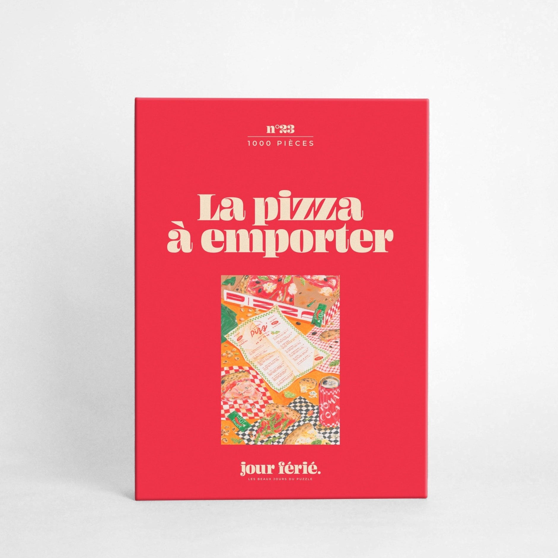 Puzzle 1000 pièces "La pizza à emporter" - Boutique We Are ParisJour Férié