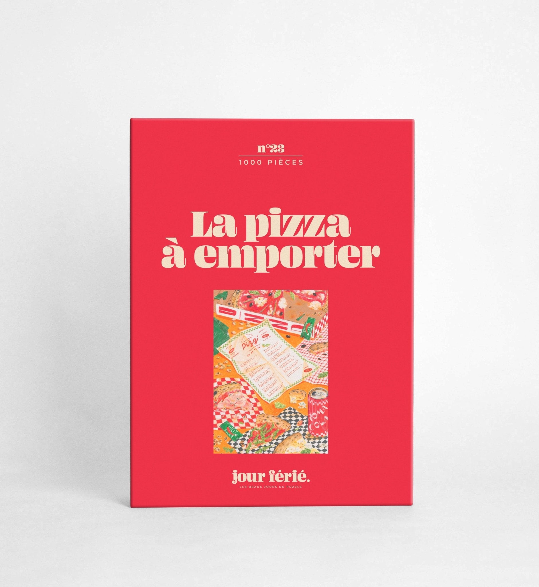 Puzzle 1000 pièces "La pizza à emporter" - Boutique We Are ParisJour Férié