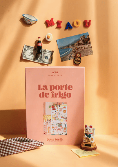 Puzzle 1000 pièces "La Porte du Frigo" - Boutique We Are ParisJour Férié