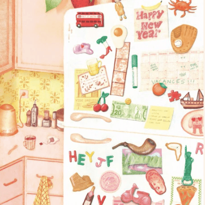 Puzzle 1000 pièces "La Porte du Frigo" - Boutique We Are ParisJour Férié