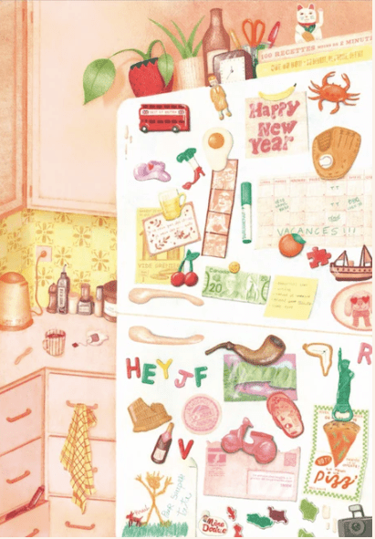 Puzzle 1000 pièces "La Porte du Frigo" - Boutique We Are ParisJour Férié