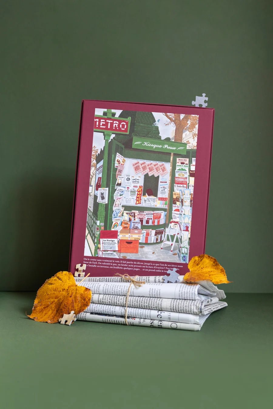PUZZLE 1000 PIÈCES - LE KIOSQUE - Boutique We Are ParisJour Férié