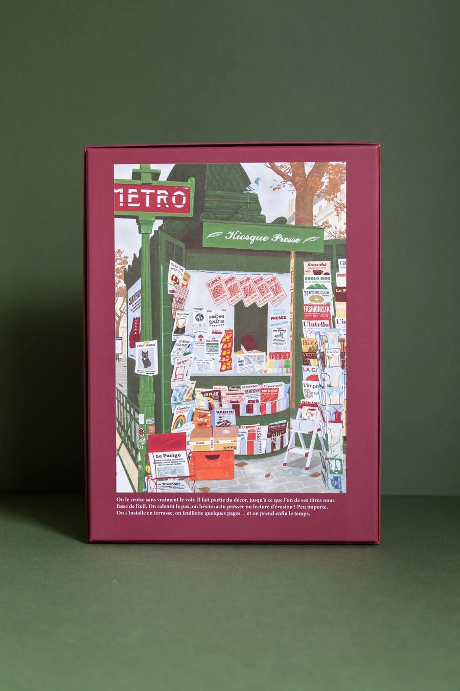 PUZZLE 1000 PIÈCES - LE KIOSQUE - Boutique We Are ParisJour Férié