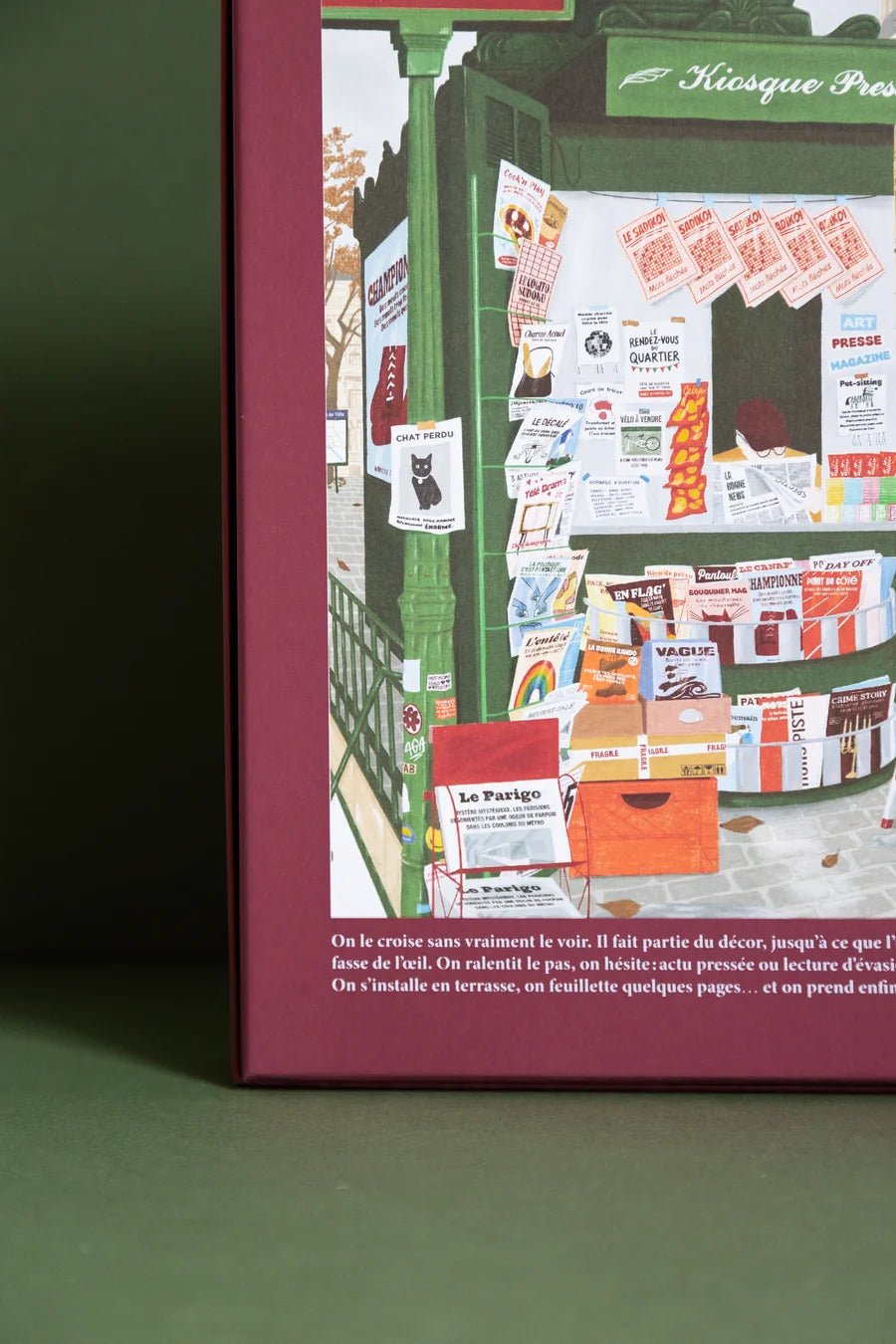PUZZLE 1000 PIÈCES - LE KIOSQUE - Boutique We Are ParisJour Férié