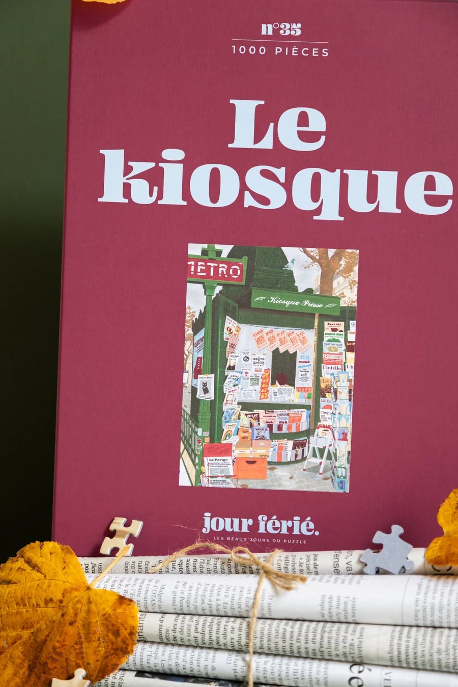 PUZZLE 1000 PIÈCES - LE KIOSQUE - Boutique We Are ParisJour Férié