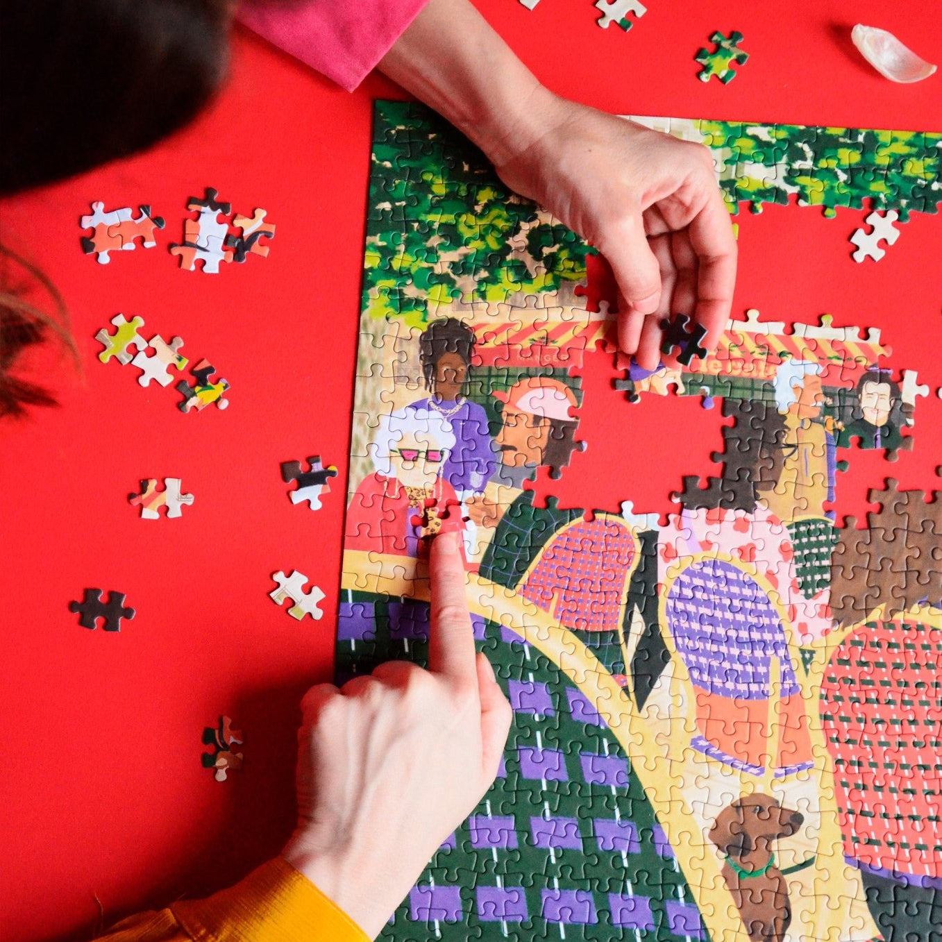 Puzzle 1000 pièces "Regarder les gens" - Boutique We Are ParisJour Férié