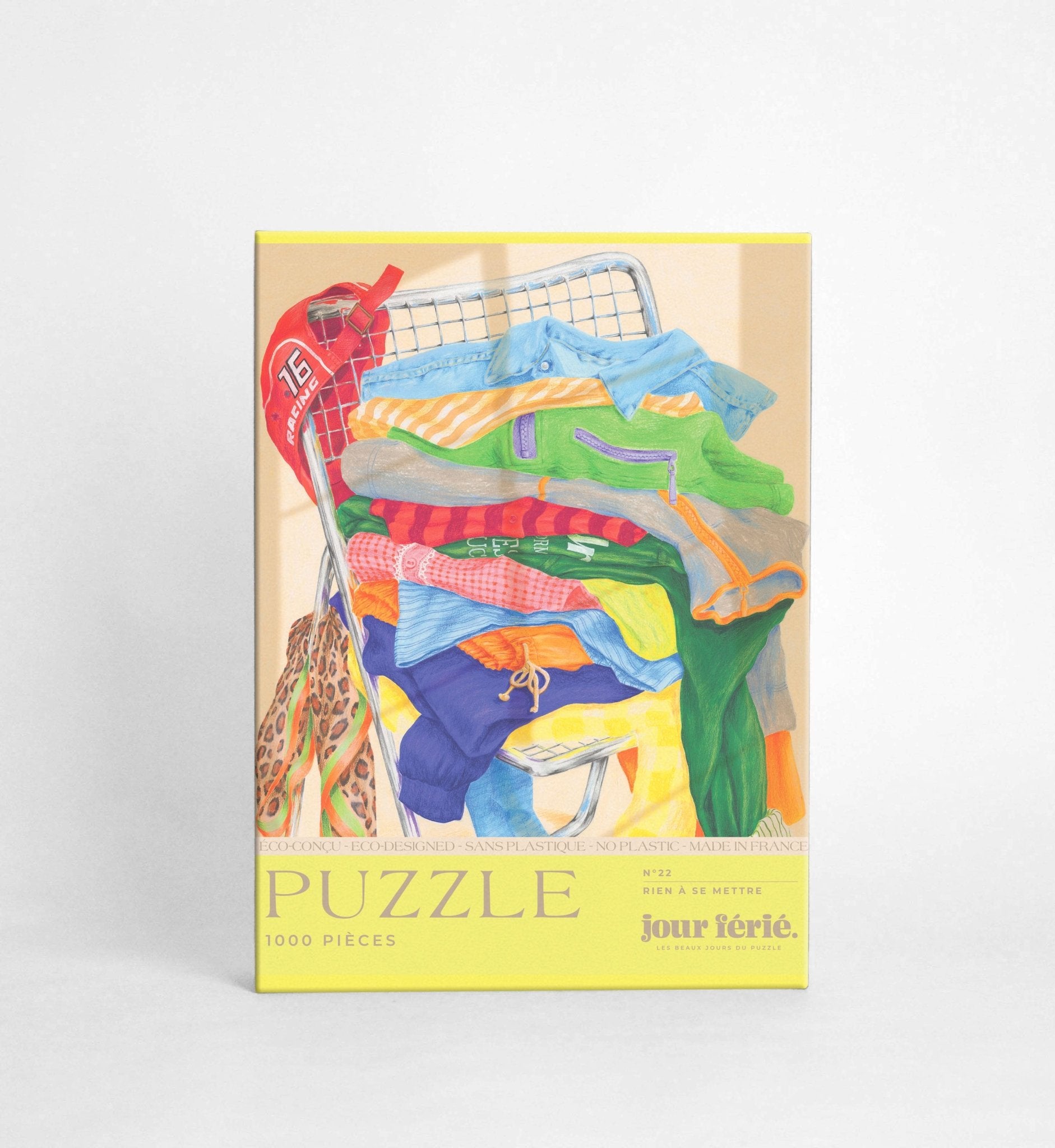 Puzzle 1000 pièces "Rien à se mettre" - Boutique We Are ParisJour Férié