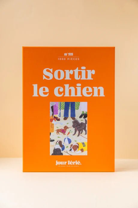 PUZZLE 1000 PIÈCES - SORTIR LE CHIEN - Boutique We Are ParisJour Férié
