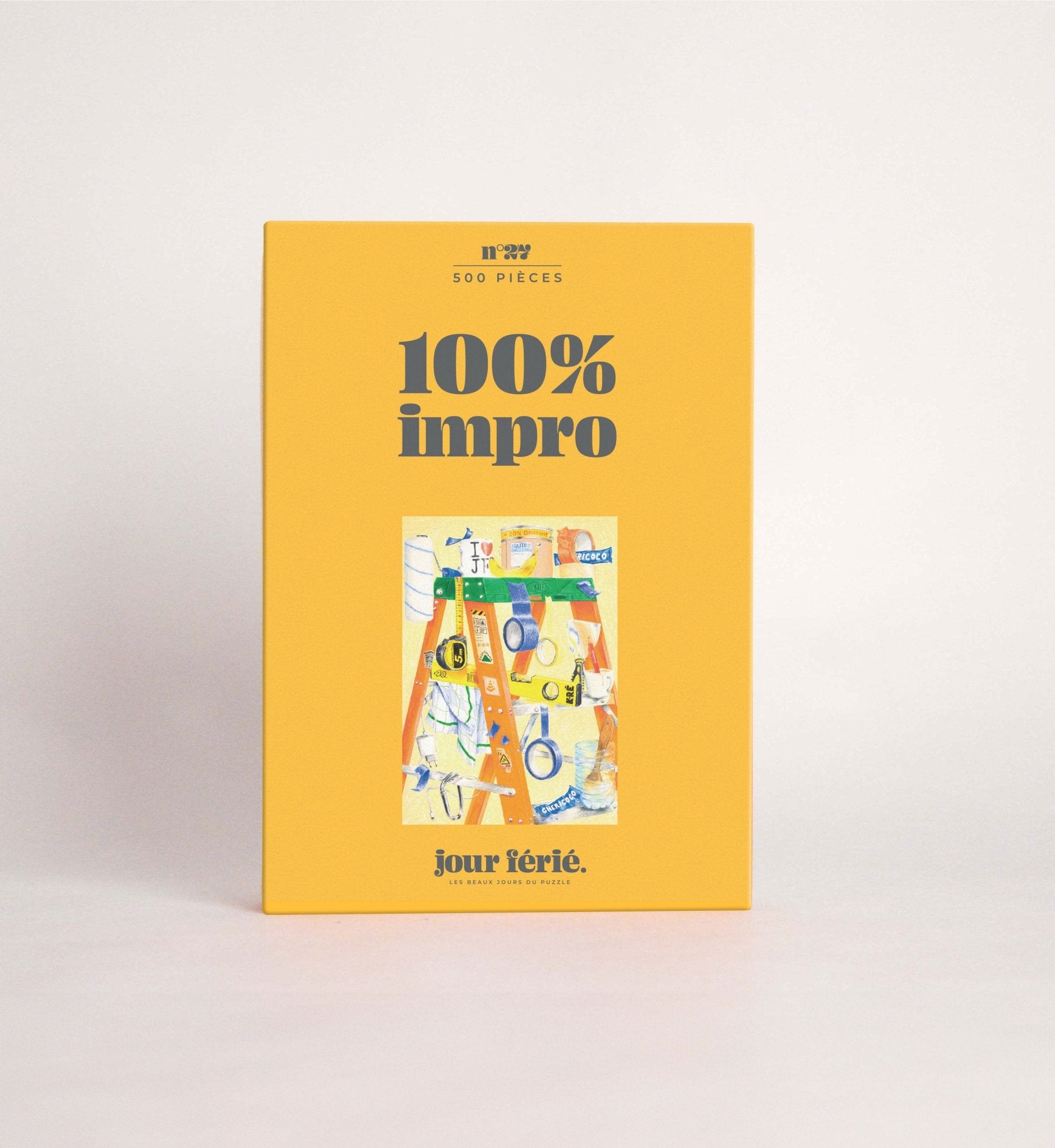 Puzzle 500 pièces "100% Impro" - Boutique We Are ParisJour Férié