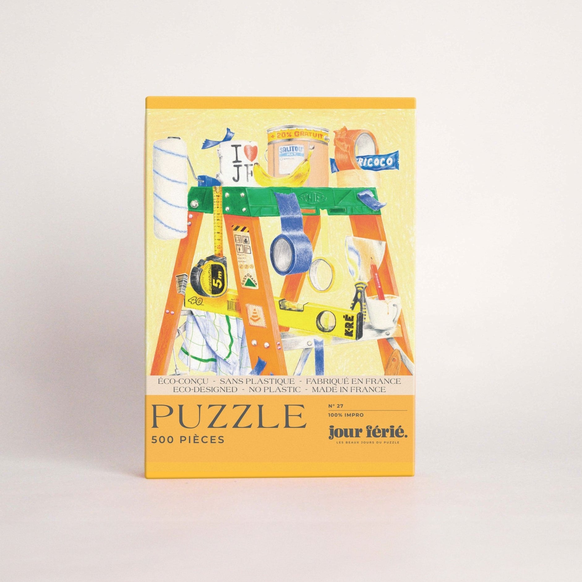 Puzzle 500 pièces "100% Impro" - Boutique We Are ParisJour Férié
