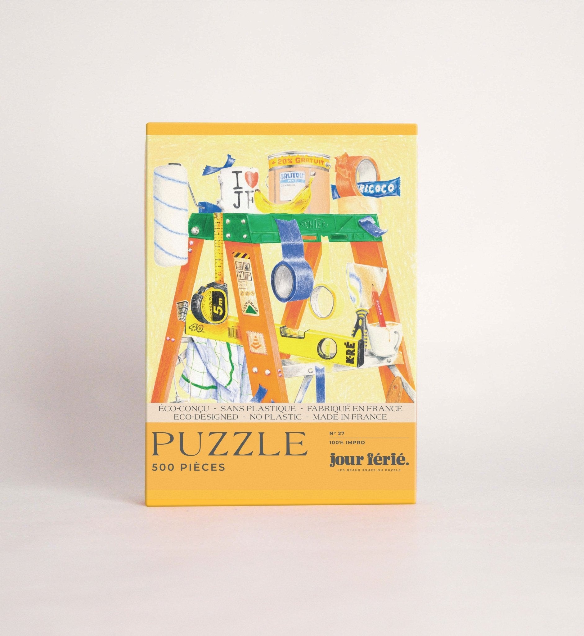 Puzzle 500 pièces "100% Impro" - Boutique We Are ParisJour Férié