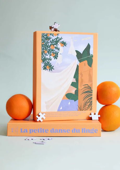 Puzzle 500 pièces "La petite danse du linge" - Boutique We Are ParisJour Férié
