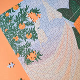 Puzzle 500 pièces "La petite danse du linge"