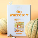 Puzzle 500 pièces "On s'arrête?" - Boutique We Are ParisJour Férié