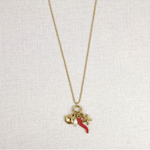 Sautoir avec pendentifs marins, en acier inoxydable Morena - Boutique We Are ParisLes Cléias Acier Inoxydable