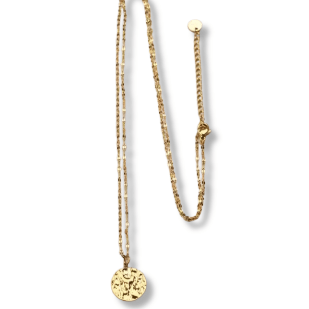 Sautoir Médaillon Onda - Boutique We Are ParisLes Cléias Acier Inoxydable