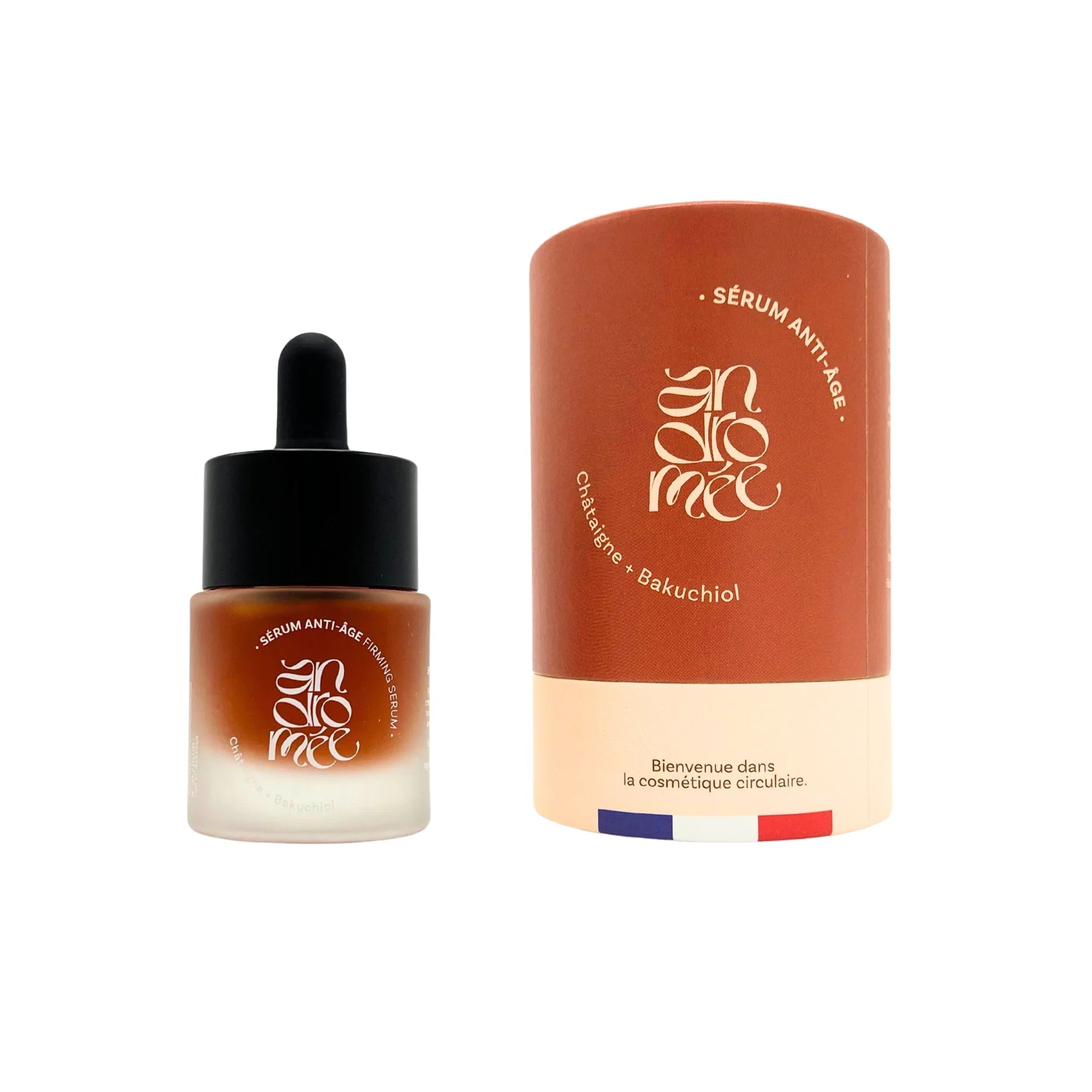 Sérum Visage Anti-Âge & Fermeté – Châtaigne & Bakuchiol - Boutique We Are ParisAndromée