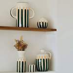 Soliflore - rayure vert/beige - Boutique We Are ParisOustao