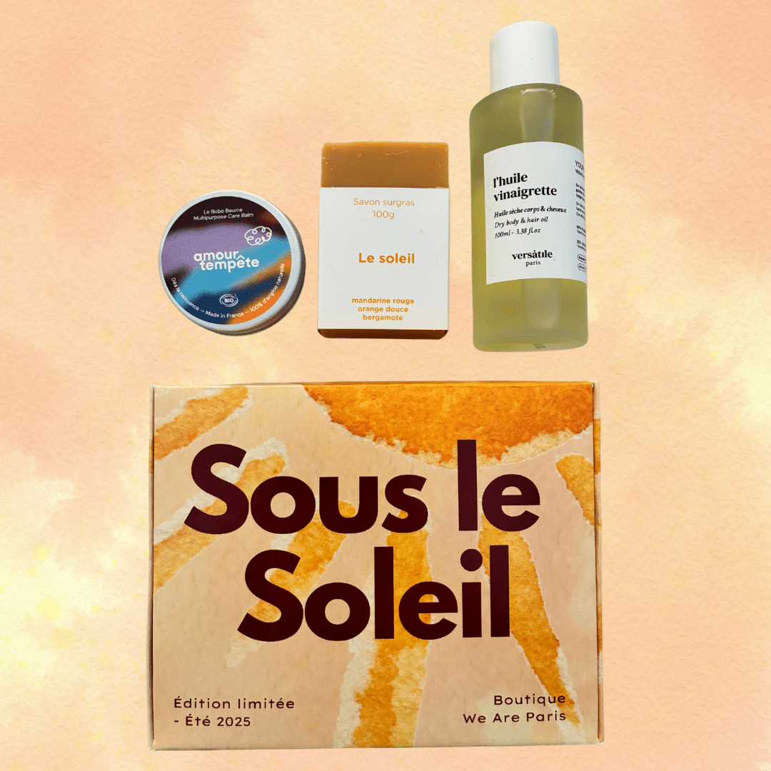 SOUS LE SOLEIL – Trois essentiels pour un été lumineux - Édition limitée Été 2025 - Boutique We Are ParisBoutique We Are Paris