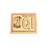 Testez votre QI - Boutique We Are ParisMarc Vidal