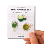 Trois mini magnets faits main – The Matcha Club - Boutique We Are ParisRio Soley