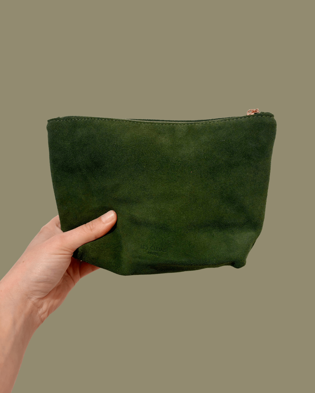 Trousse de voyage kaki - Boutique We Are ParisCollection We Are Paris