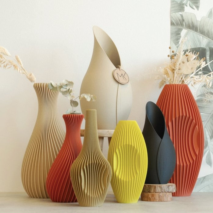 Vase Agami Terracotta - MK L'Atelier - Boutique We Are Paris