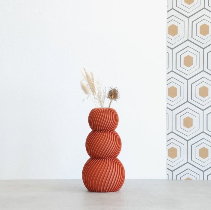 Vase Flamant Terracotta - MK L'Atelier - Boutique We Are Paris