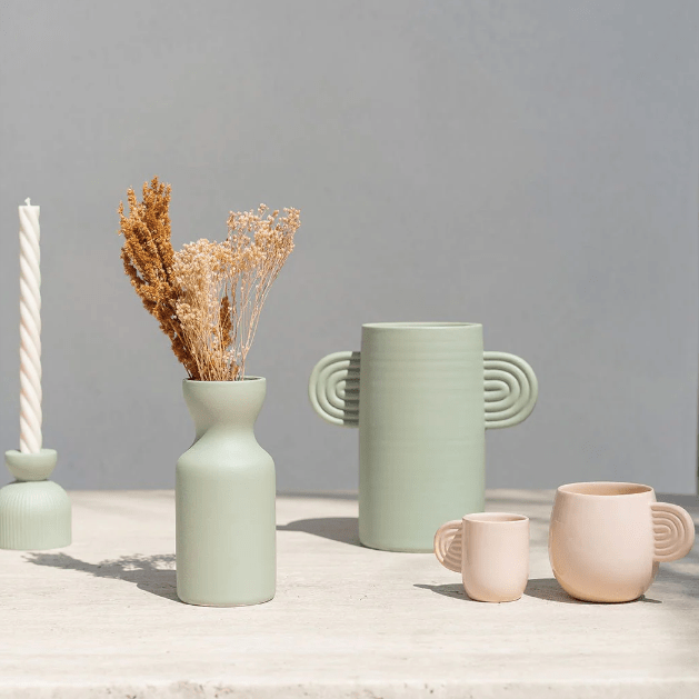 Vase Totem - vert - Boutique We Are ParisOustao