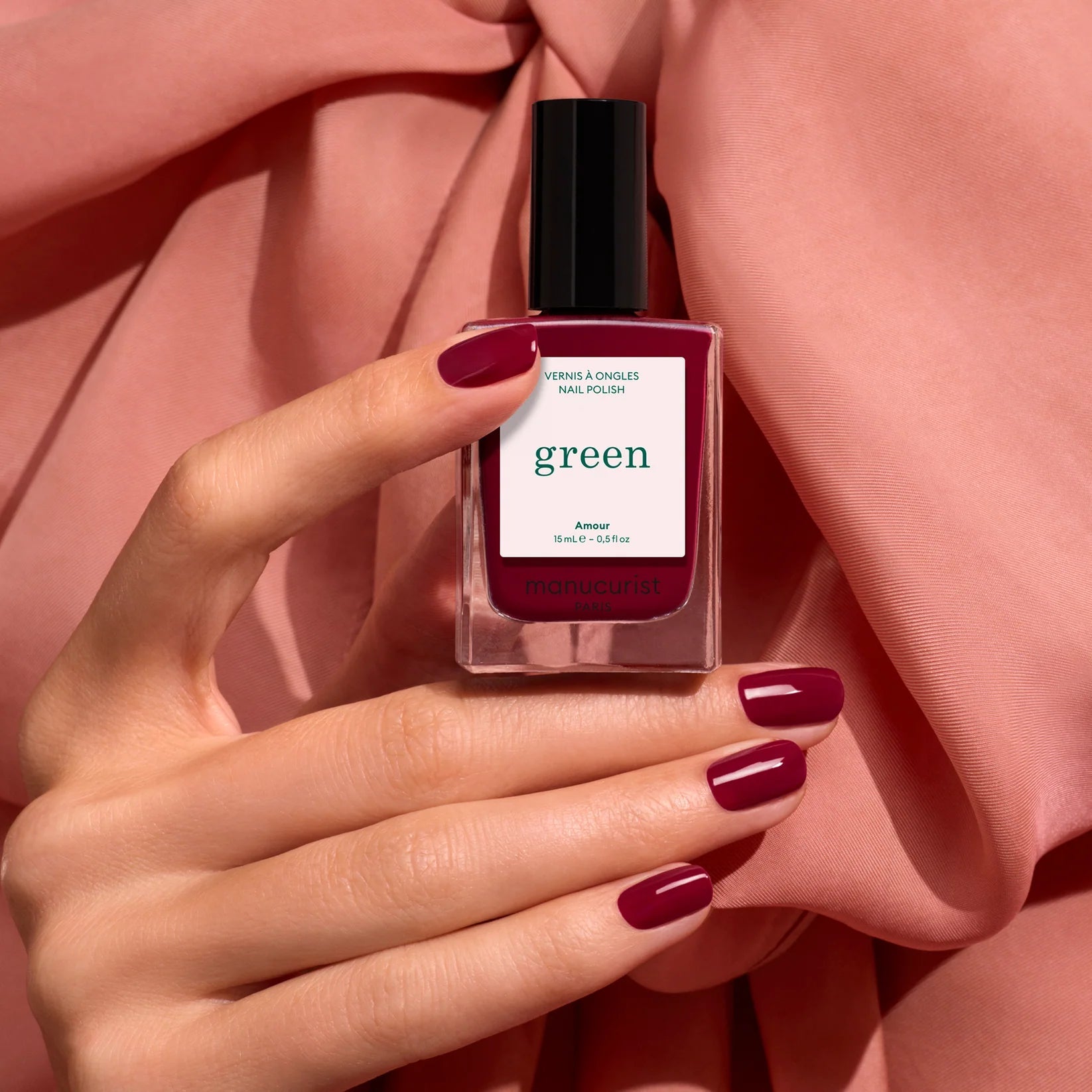 Vernis Amour - bordeaux doux - Gamme Green - Boutique We Are ParisManucurist
