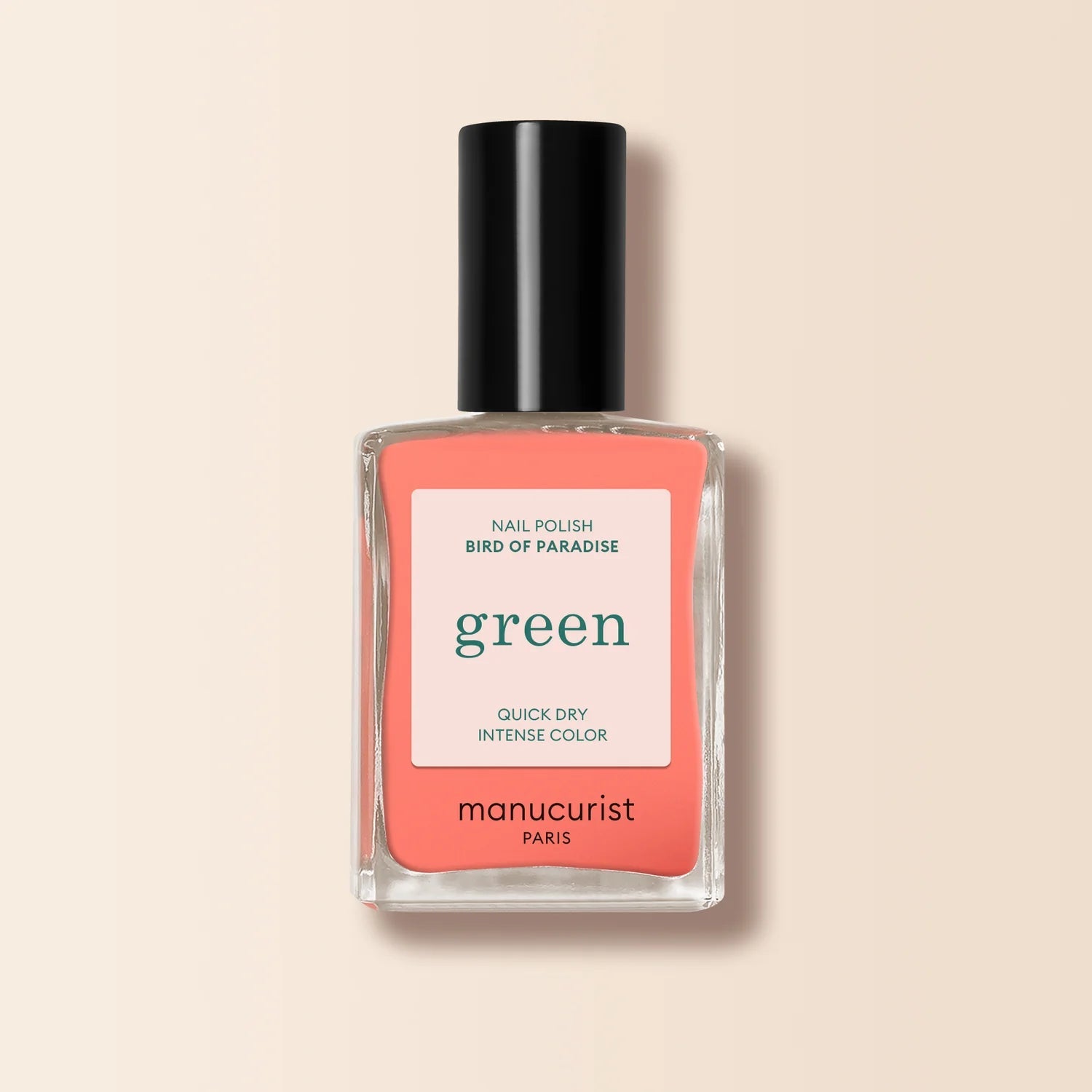 Vernis Bird Of Paradise - orange corail - Gamme Green™ - Boutique We Are ParisManucurist