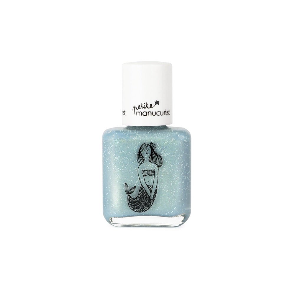 Vernis Enfant Manucurist - bleu pailleté - Sirène - Boutique We Are ParisManucurist