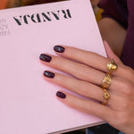 Vernis Green Manucurist - Aubergine - manucure violet foncé - Boutique We Are ParisManucurist