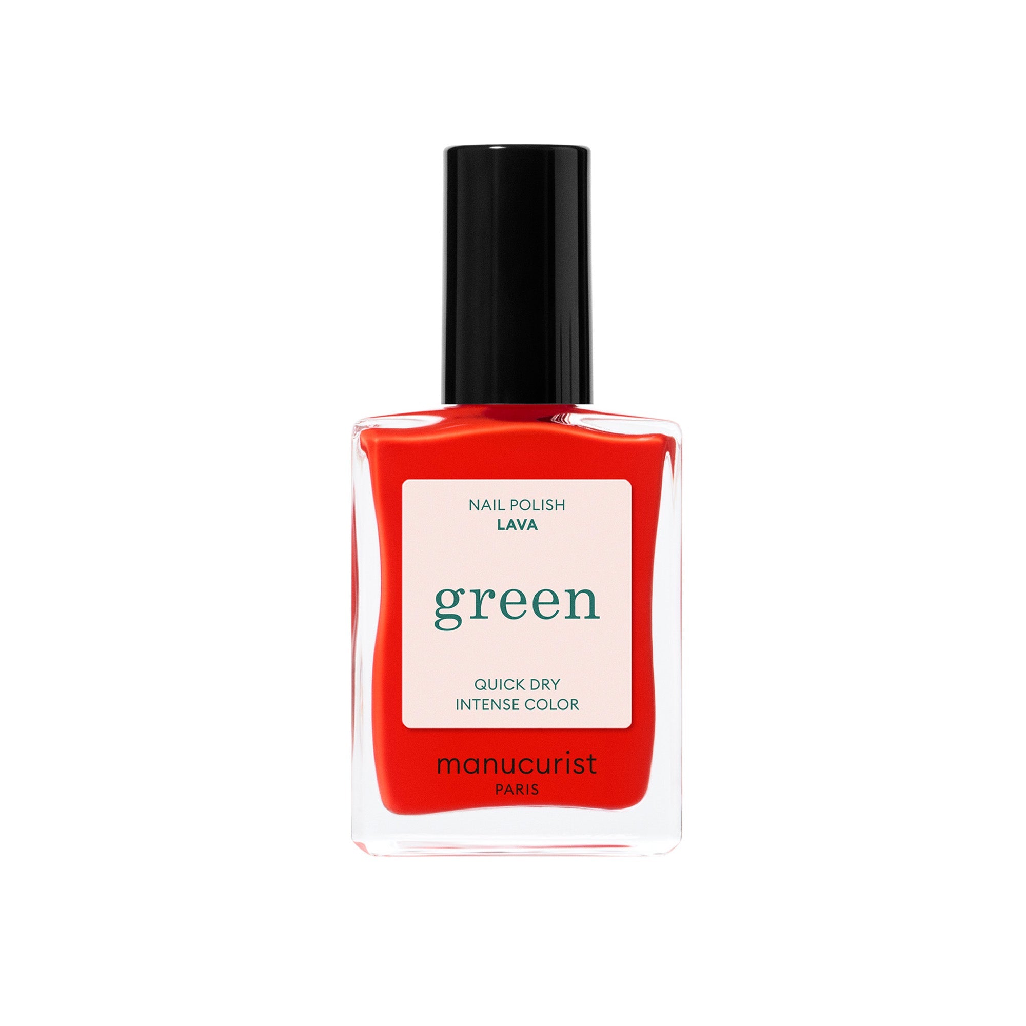 Vernis Green Manucurist - Lava - manucure rouge clair - Boutique We Are ParisManucurist