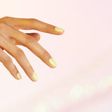 Vernis Green Manucurist - Lemonade - manucure jaune pâle pailleté - Boutique We Are ParisManucurist