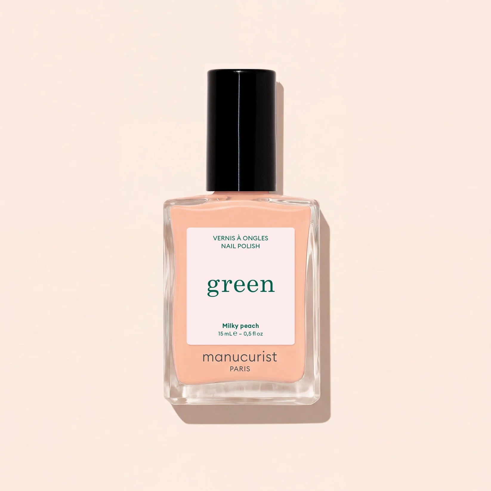 Vernis Milky Peach - nude pêche - Gamme Green - Boutique We Are ParisManucurist